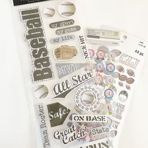 🛍5/$20 /bundle&save/SPORTS STICKER SHEET